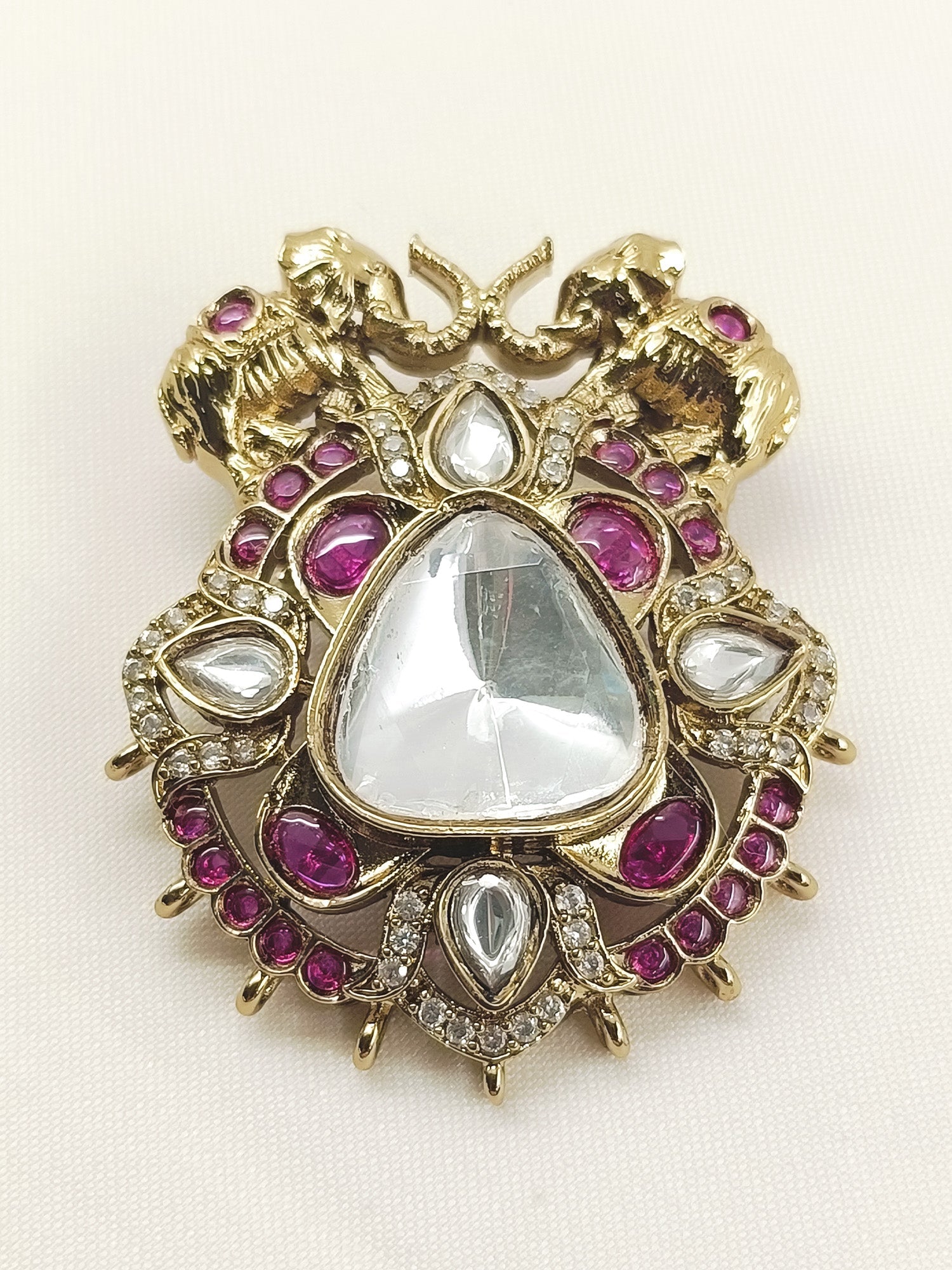 Avi Ruby Men's Brooch