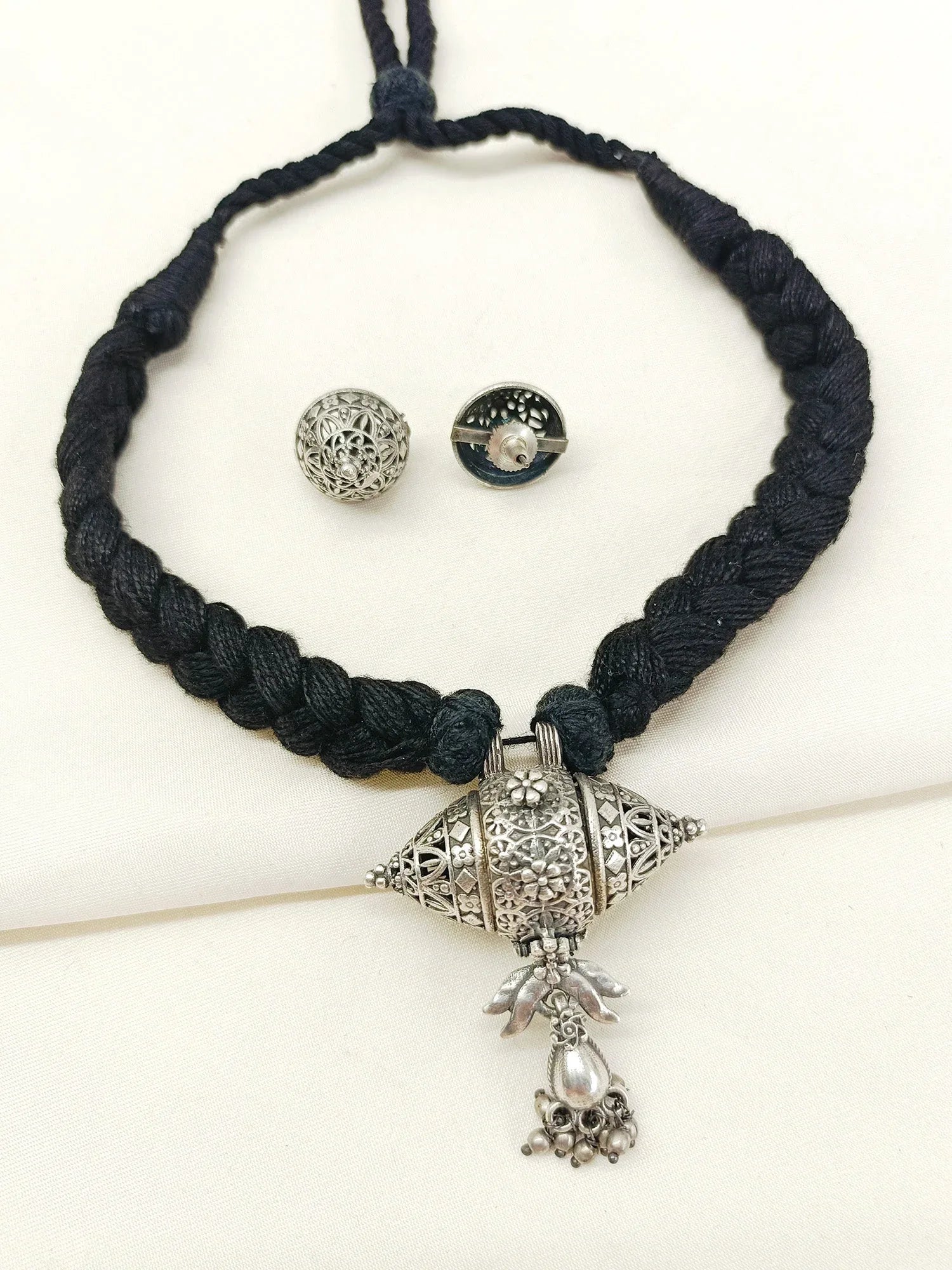 Iyla Black Men's Necklace Set