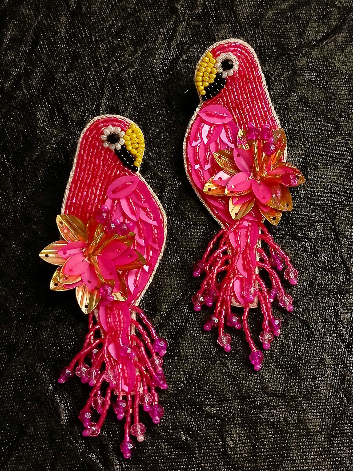 Suchismita Rani Bird Handmade Earrings - qivii