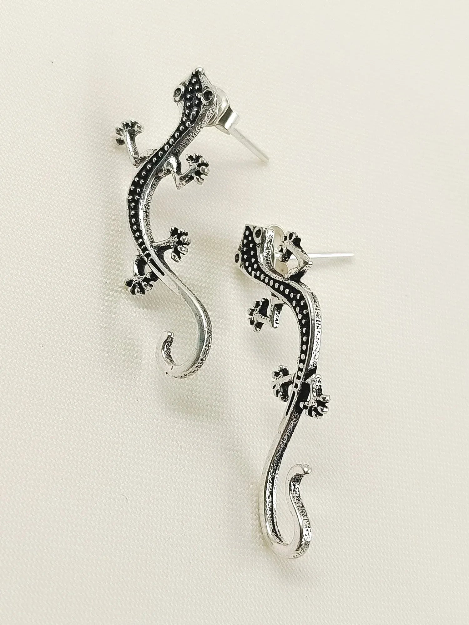 Navya Silver Western Earrings