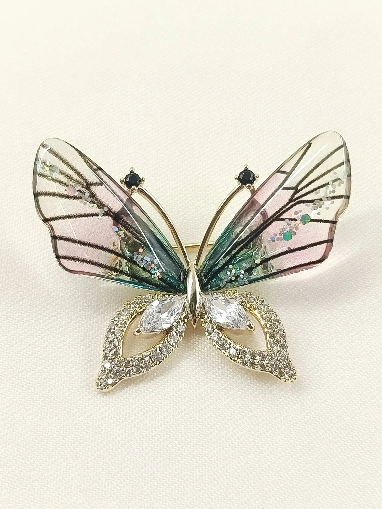 Saiyami P&G Butterfly Brooch