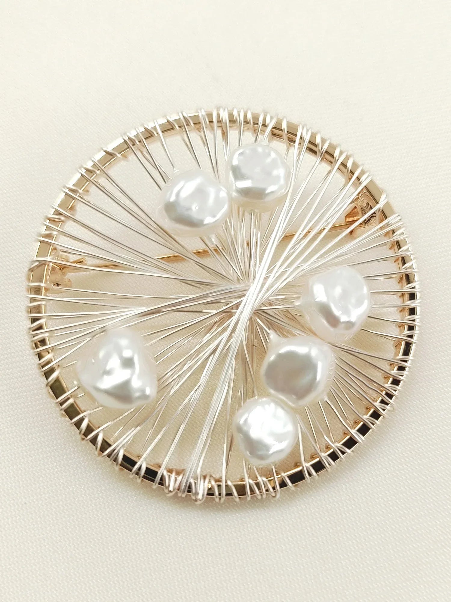 Masozi Golden Men's Brooch