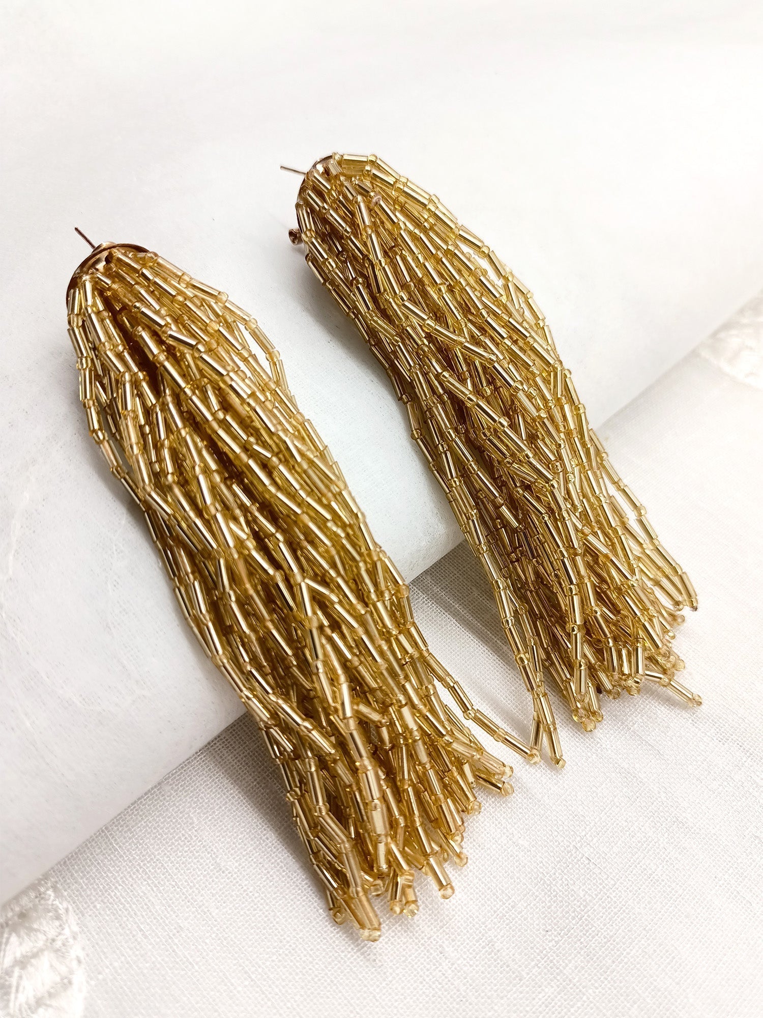 Abeela Golden Western Earrings - qivii