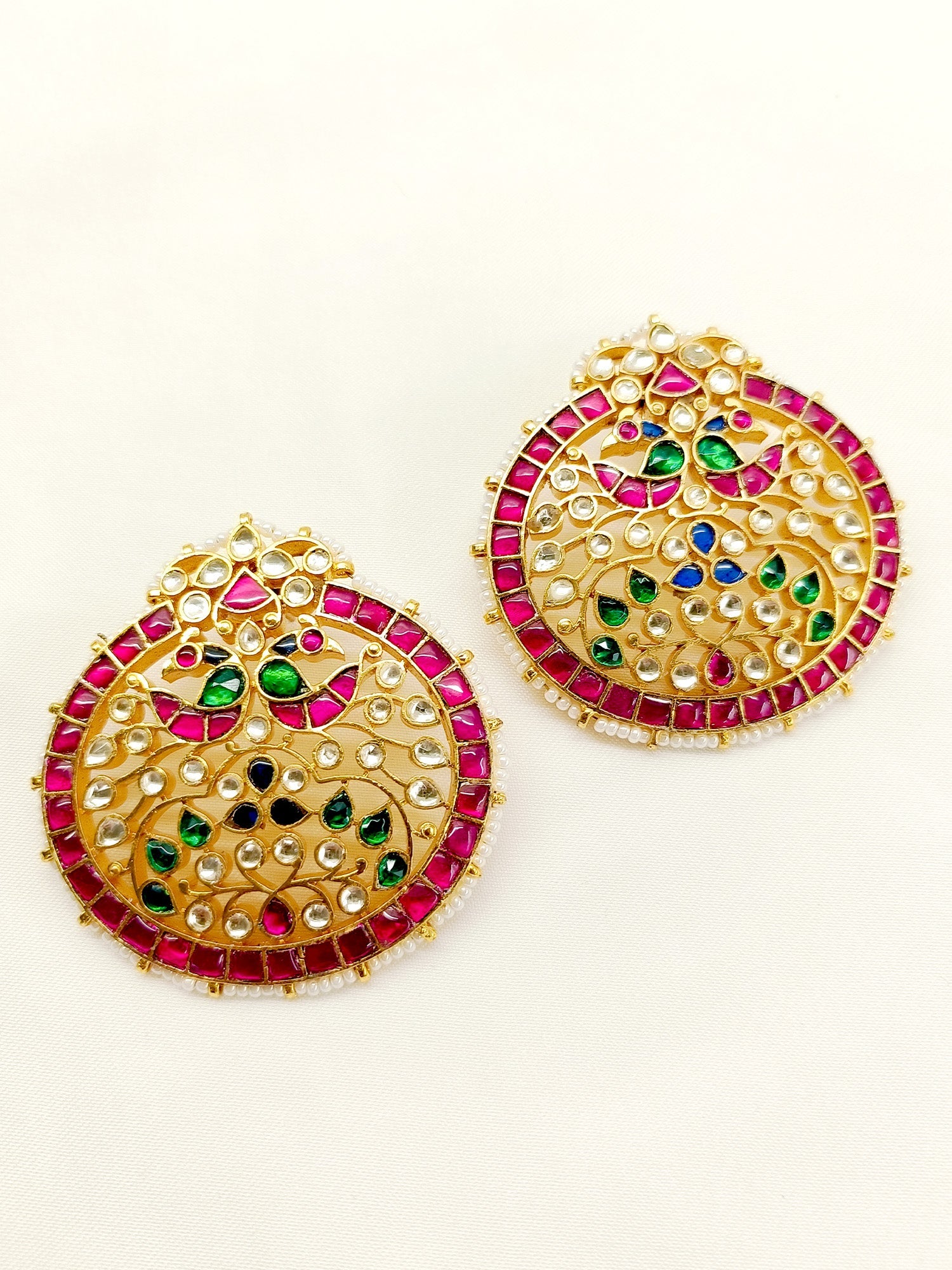 Deepika Multi Colour kundan Tops