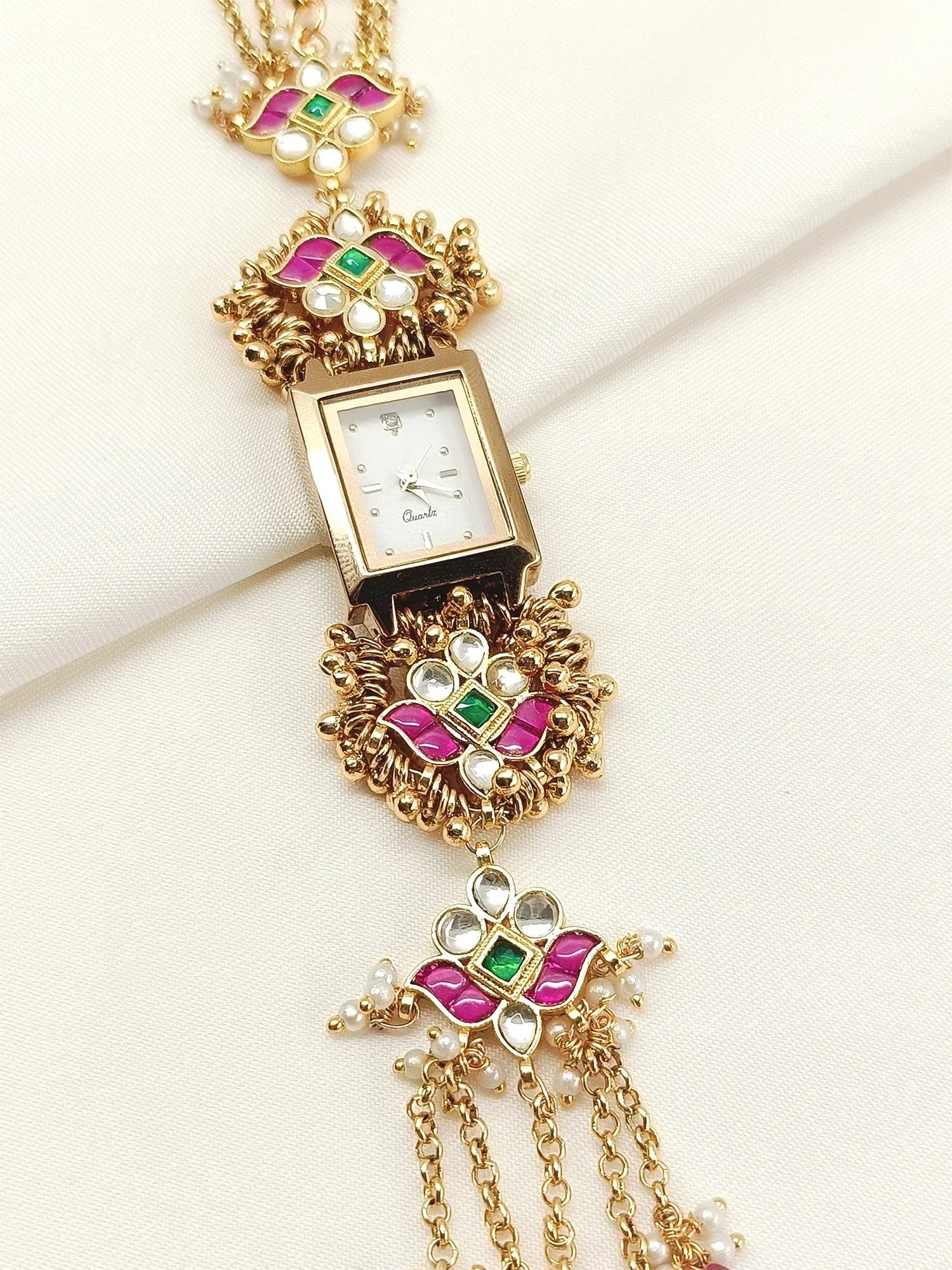 Kamila's Paachi Kundan Watch