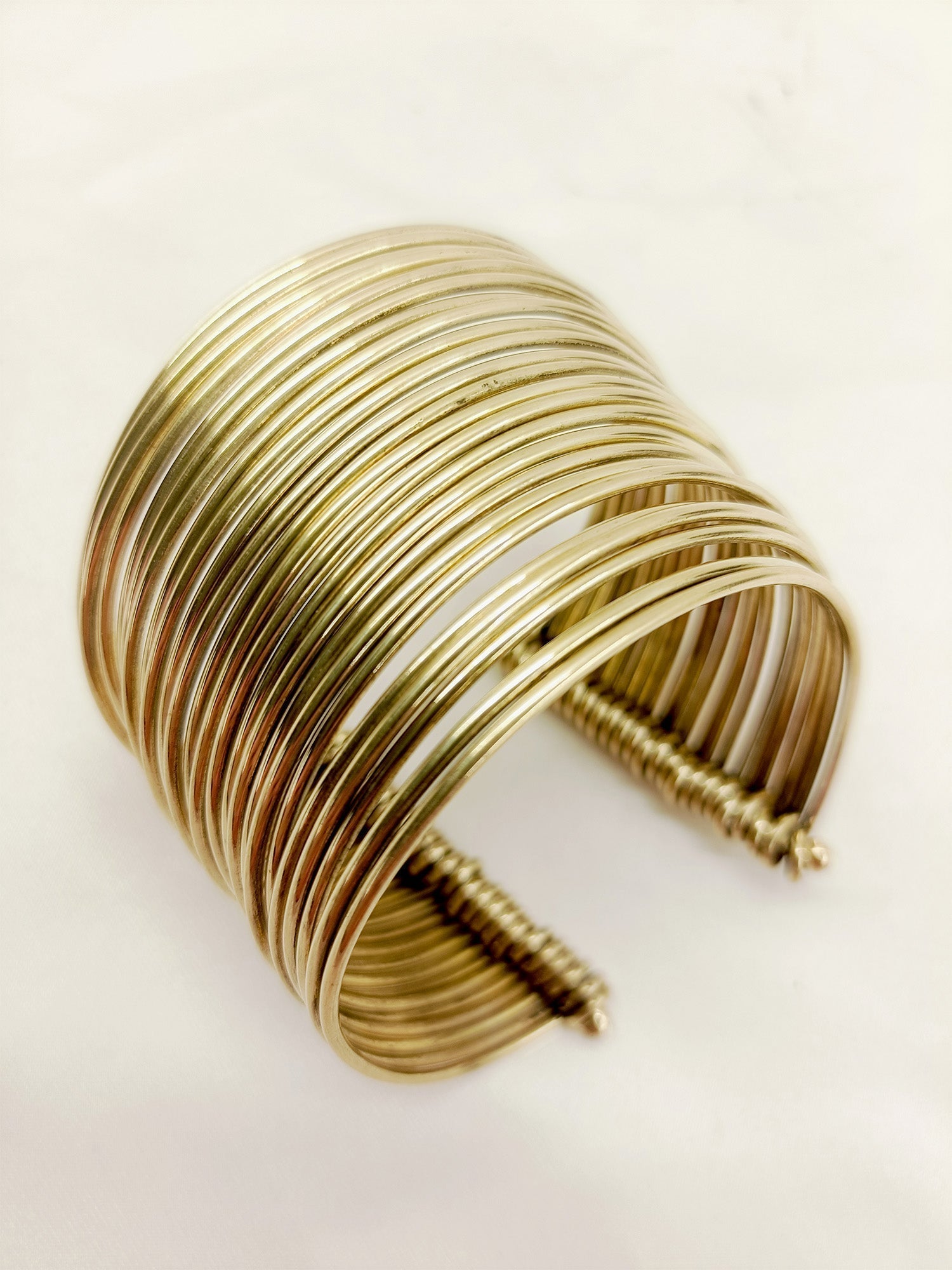 Nagori Antique Gold Western Handcuff - qivii