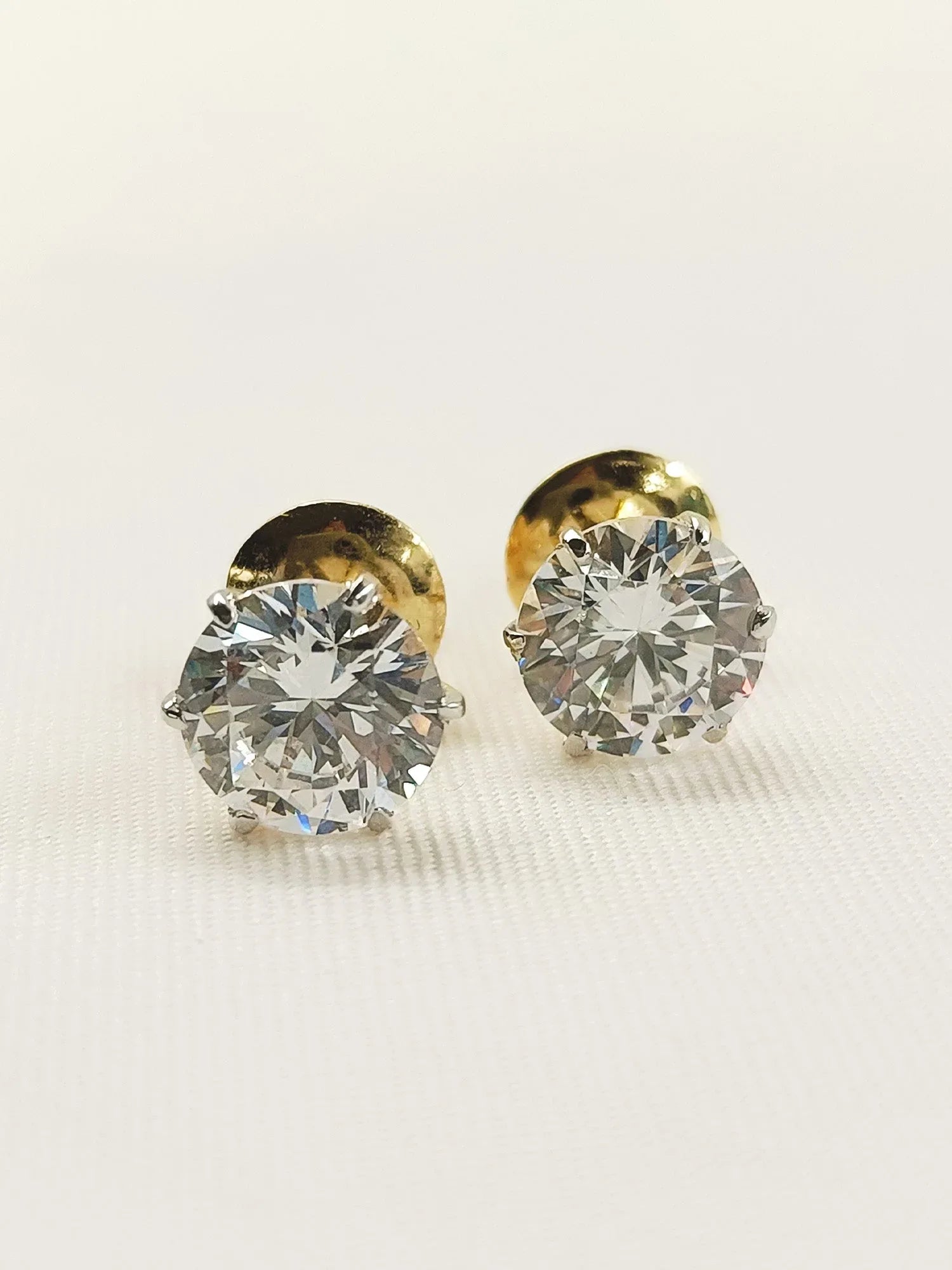 Aarehi 92.5 Silver Swarovski Stone Tops