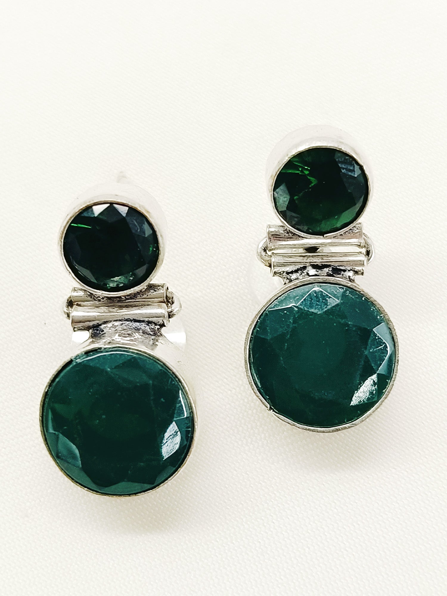 Sanu Green Oxidized Earring