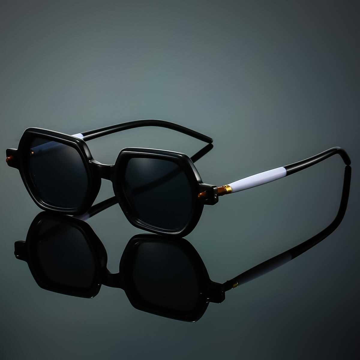 Asante Geometric Retro Shades - By Qivii
