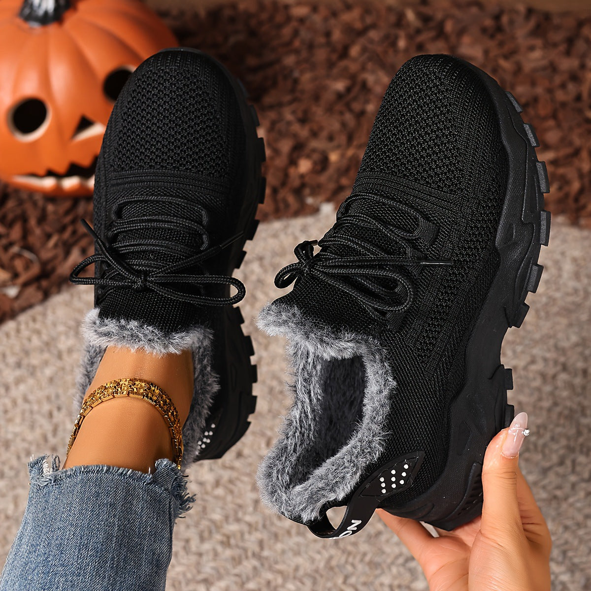 Women's Cozy-Tech Sneaker Snow Boots - Plush Lined, Warm & Lightweight (US 4-11)