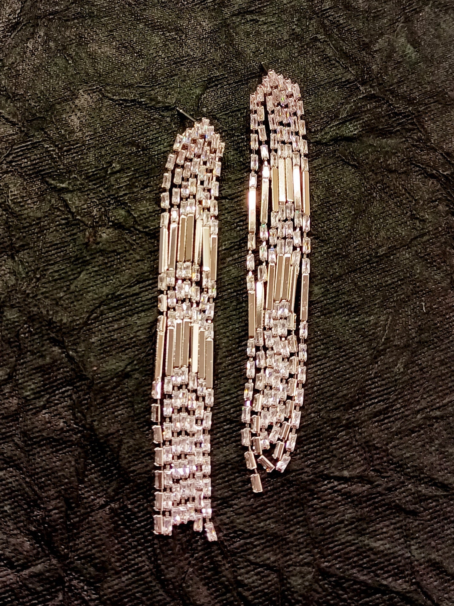 Lila Silver Plating Western Earrings - qivii