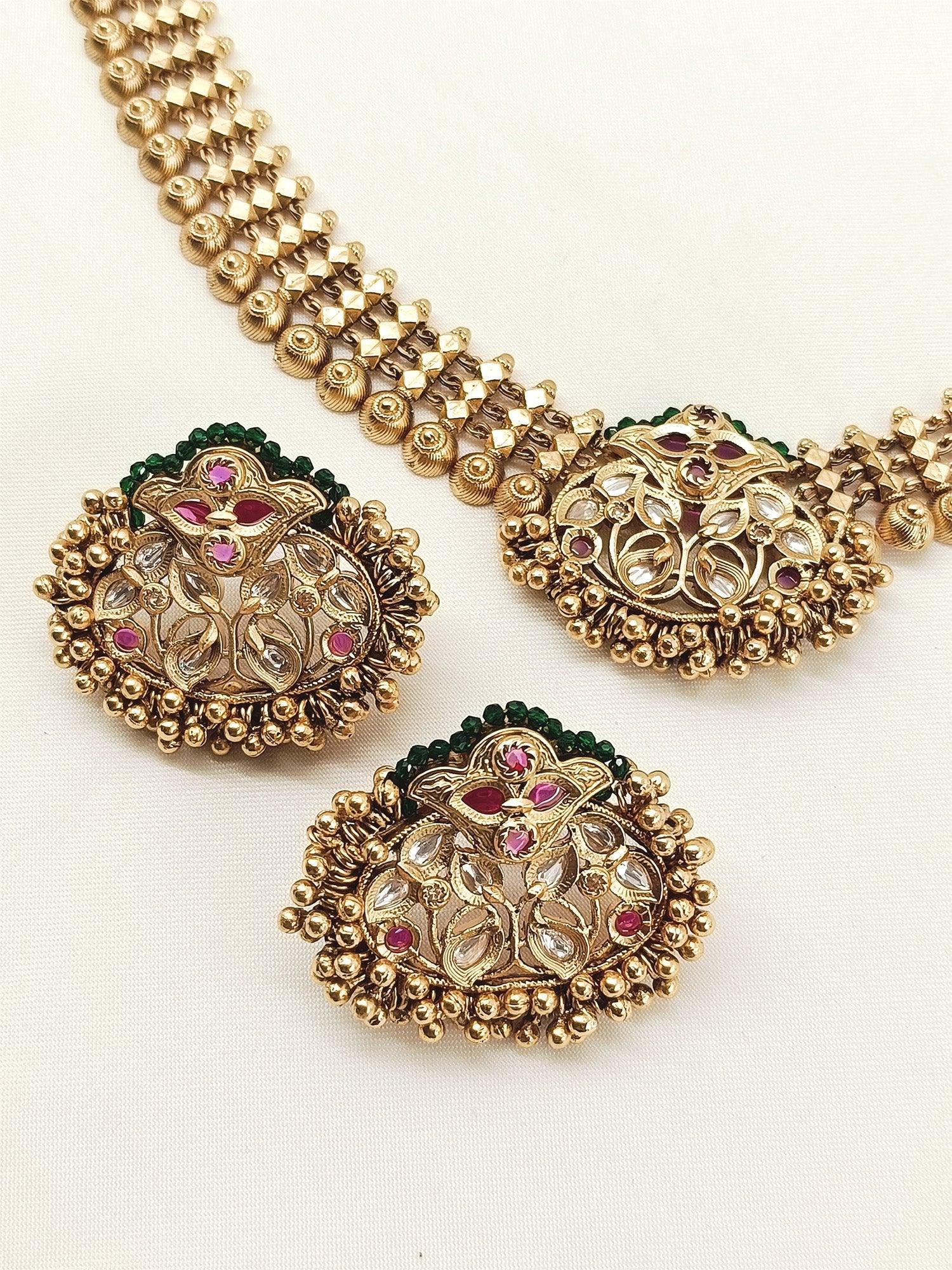 Ranjana R&G Antique Choker Set