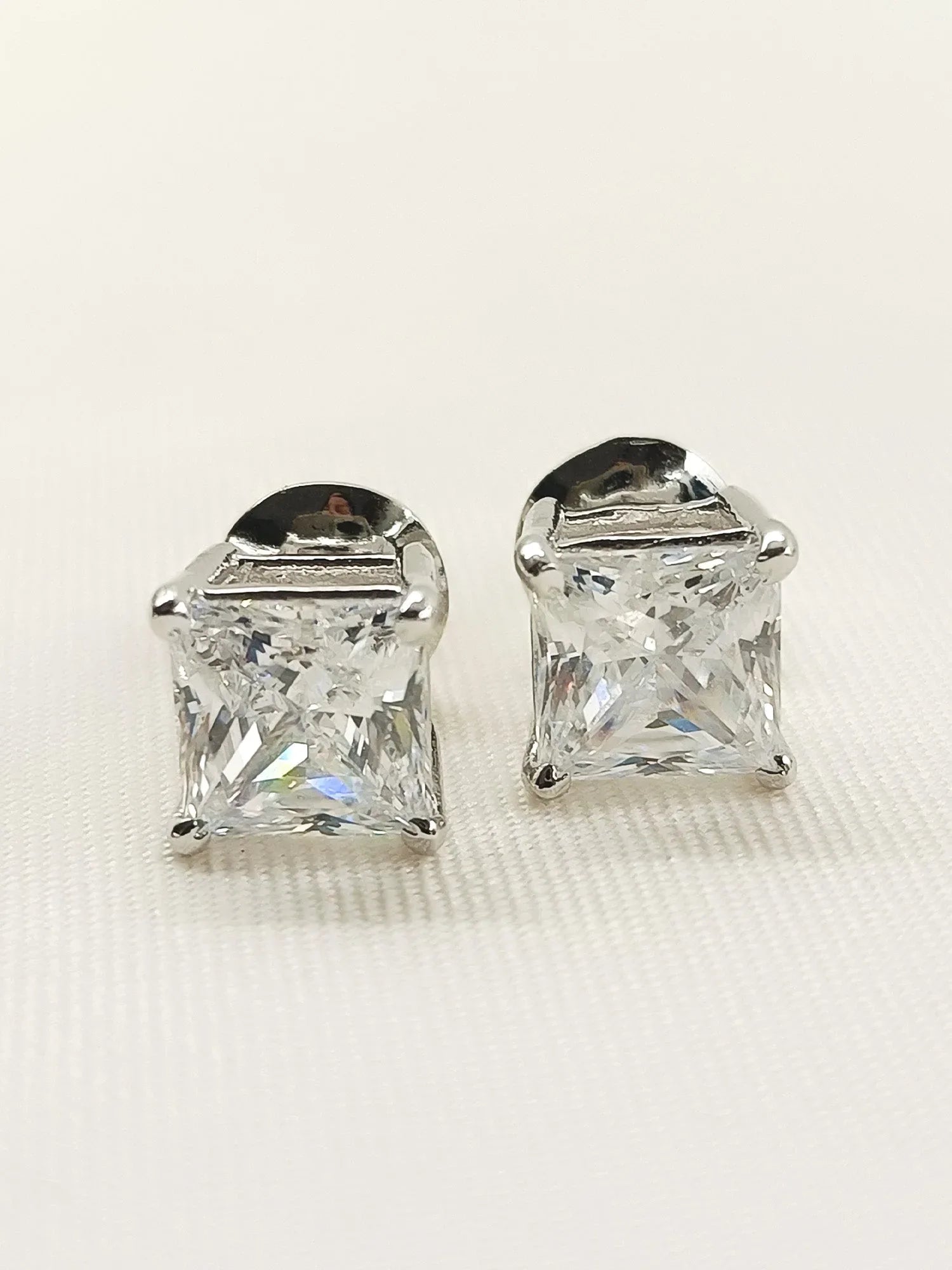 Anshika 92.5 Silver Swarovski Stone Tops