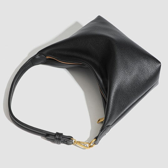 Women's Metro Pebble Hobo - Spacious Pebbled Leather Commuter - Convertible Shoulder Sling