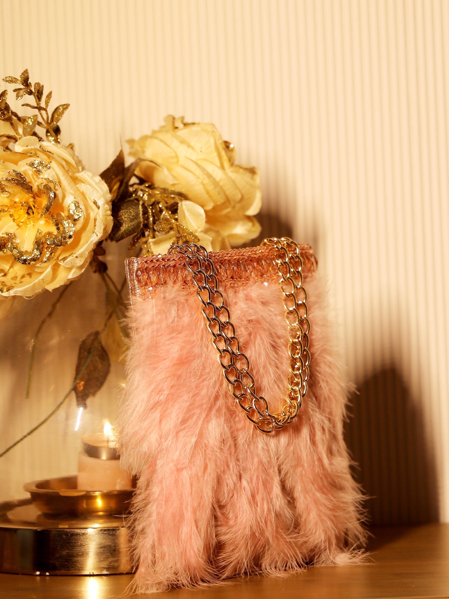 Aimee Rose Gold Sling Bag - qivii