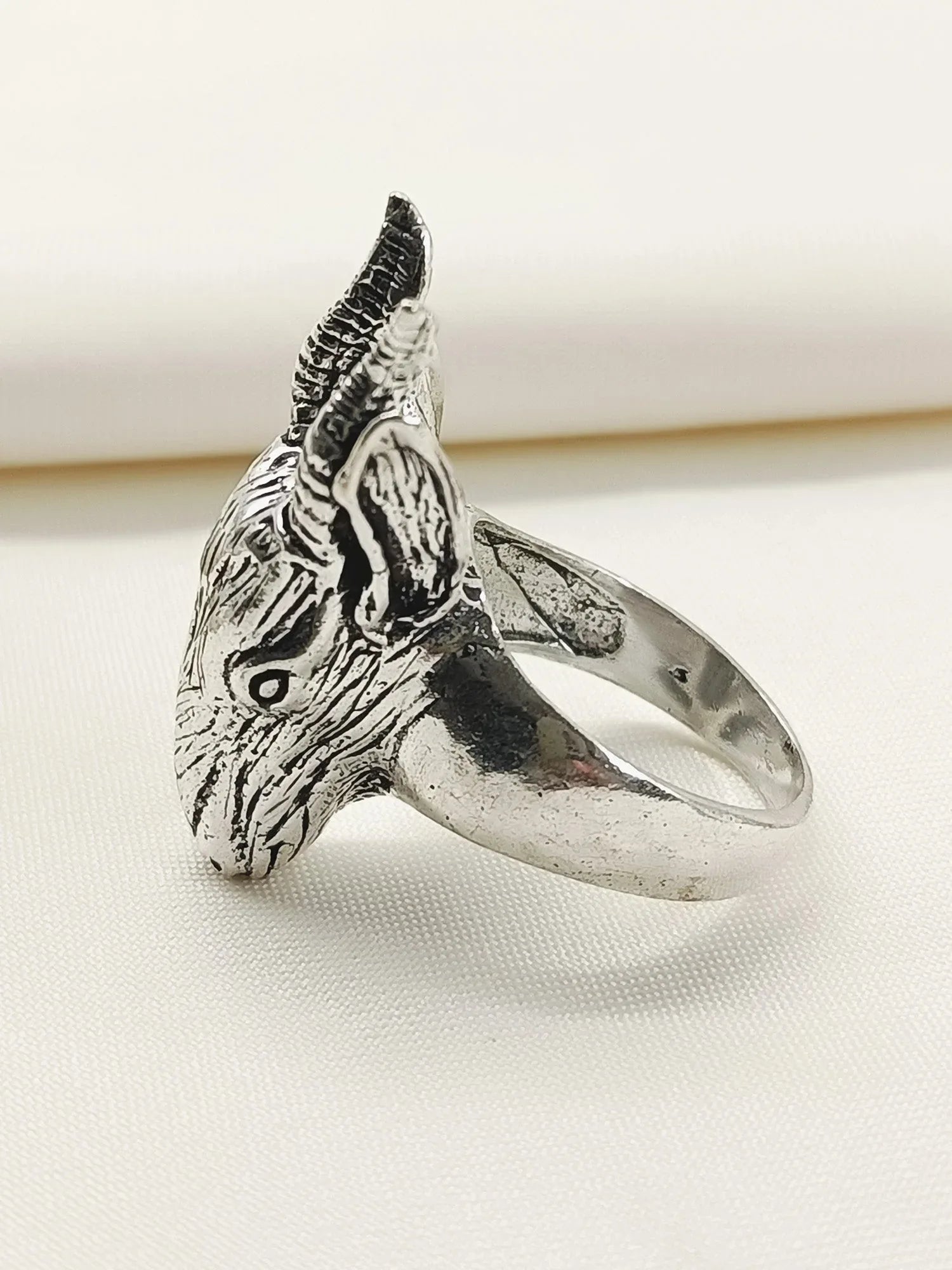 Sabeena Silver Western Finger Ring