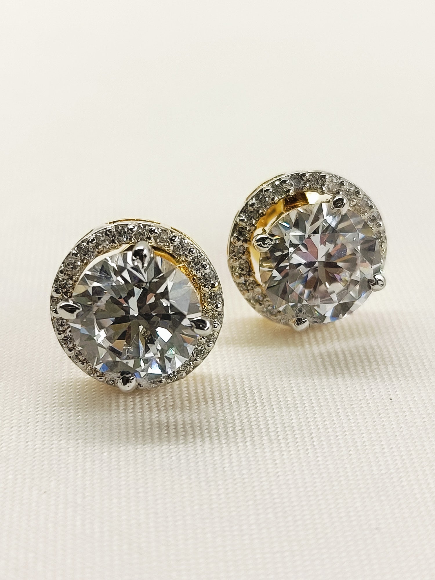 Aisling 92.5 Silver Swarovski Stone Tops