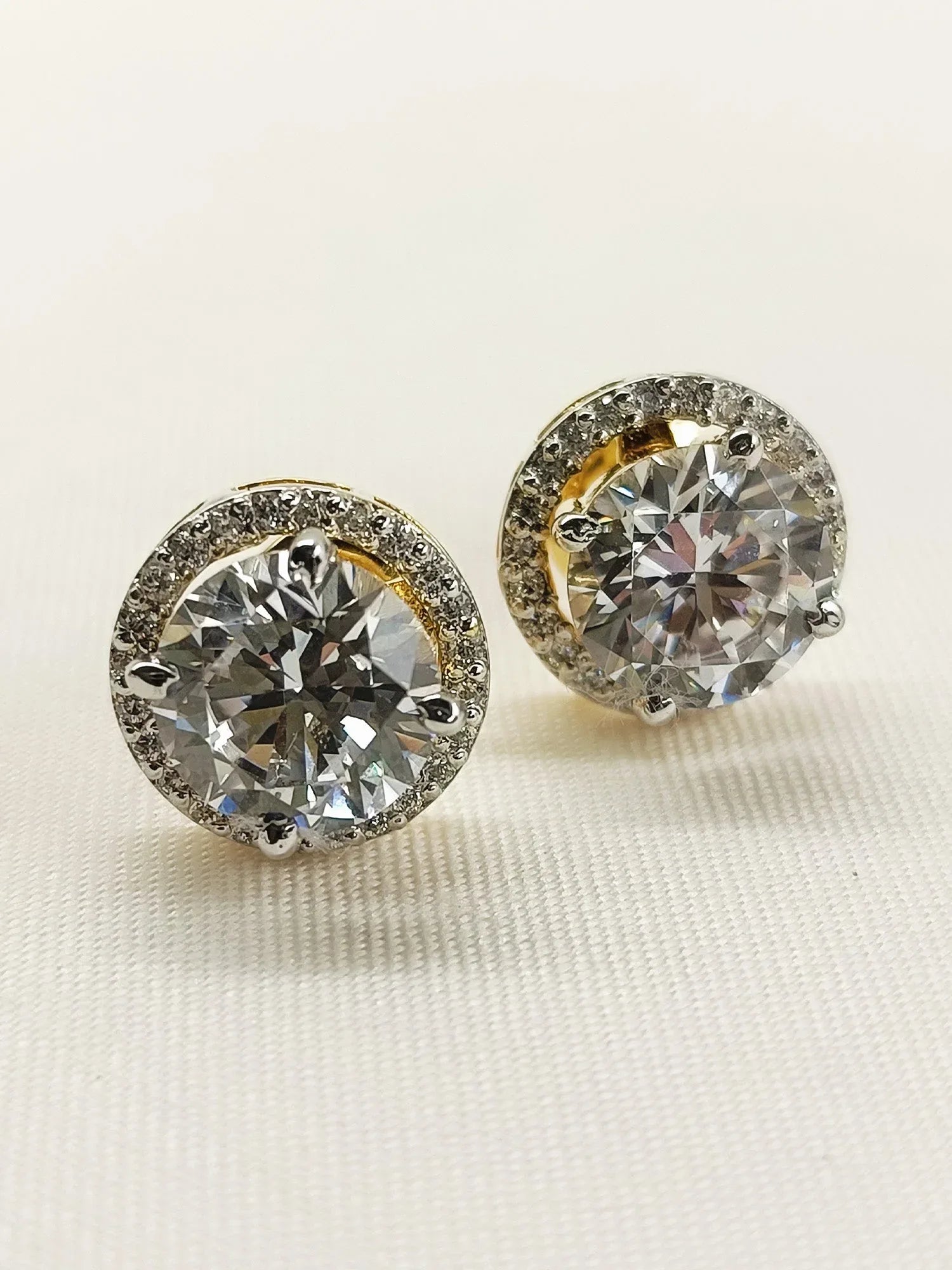 Aisling 92.5 Silver Swarovski Stone Tops