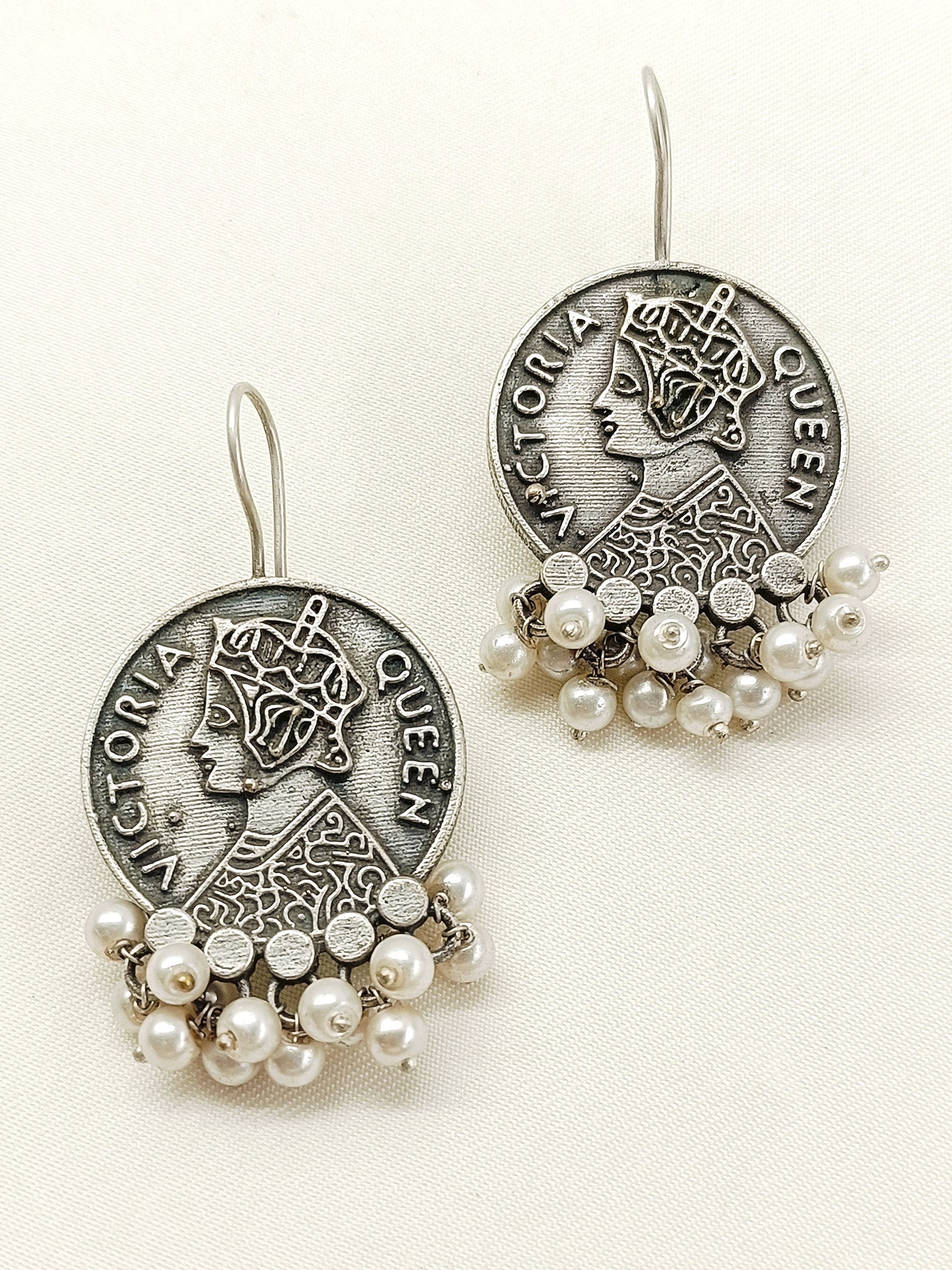 Sheetal Plain Oxidized Earring