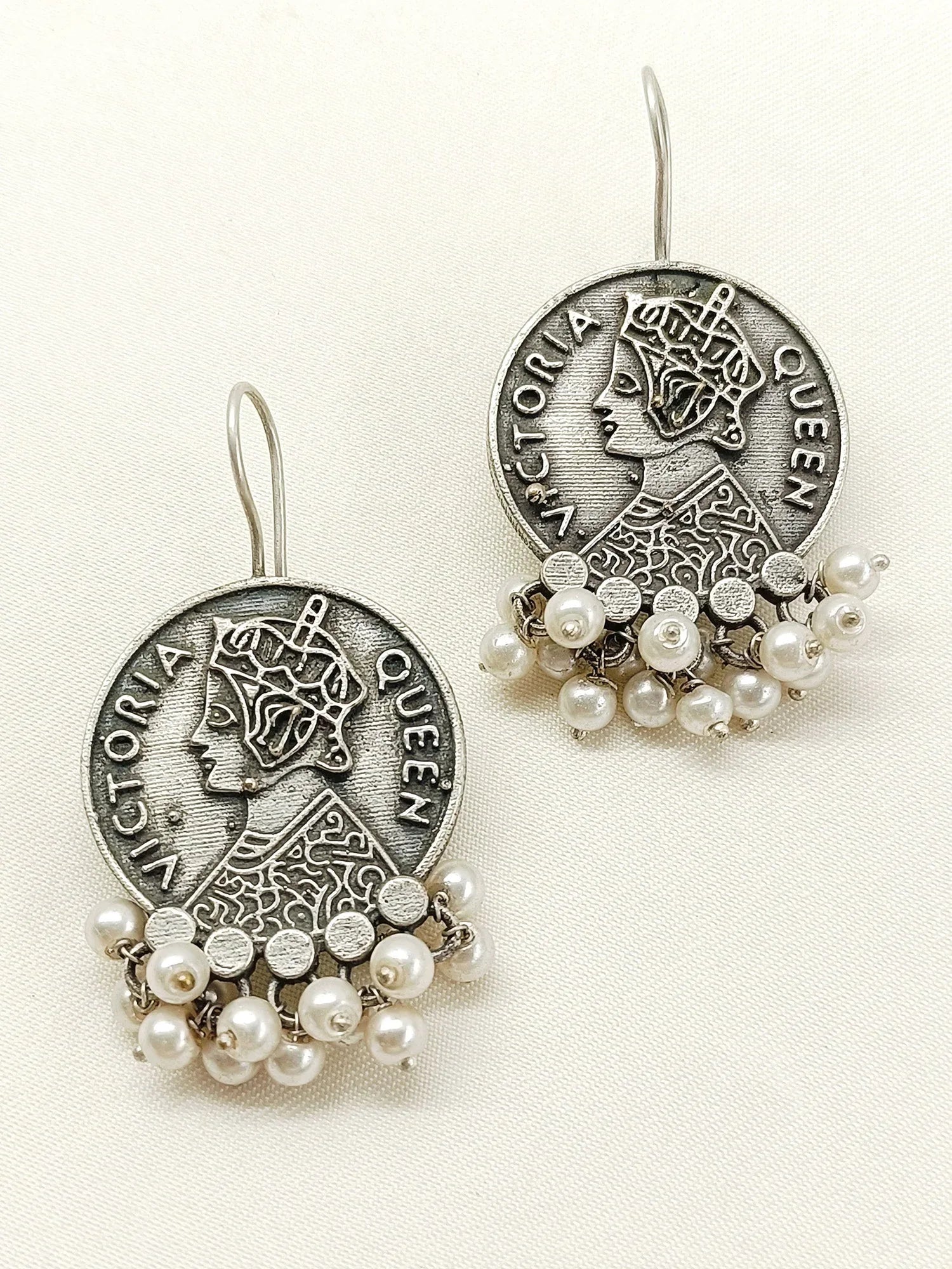 Sheetal Plain Oxidized Earring