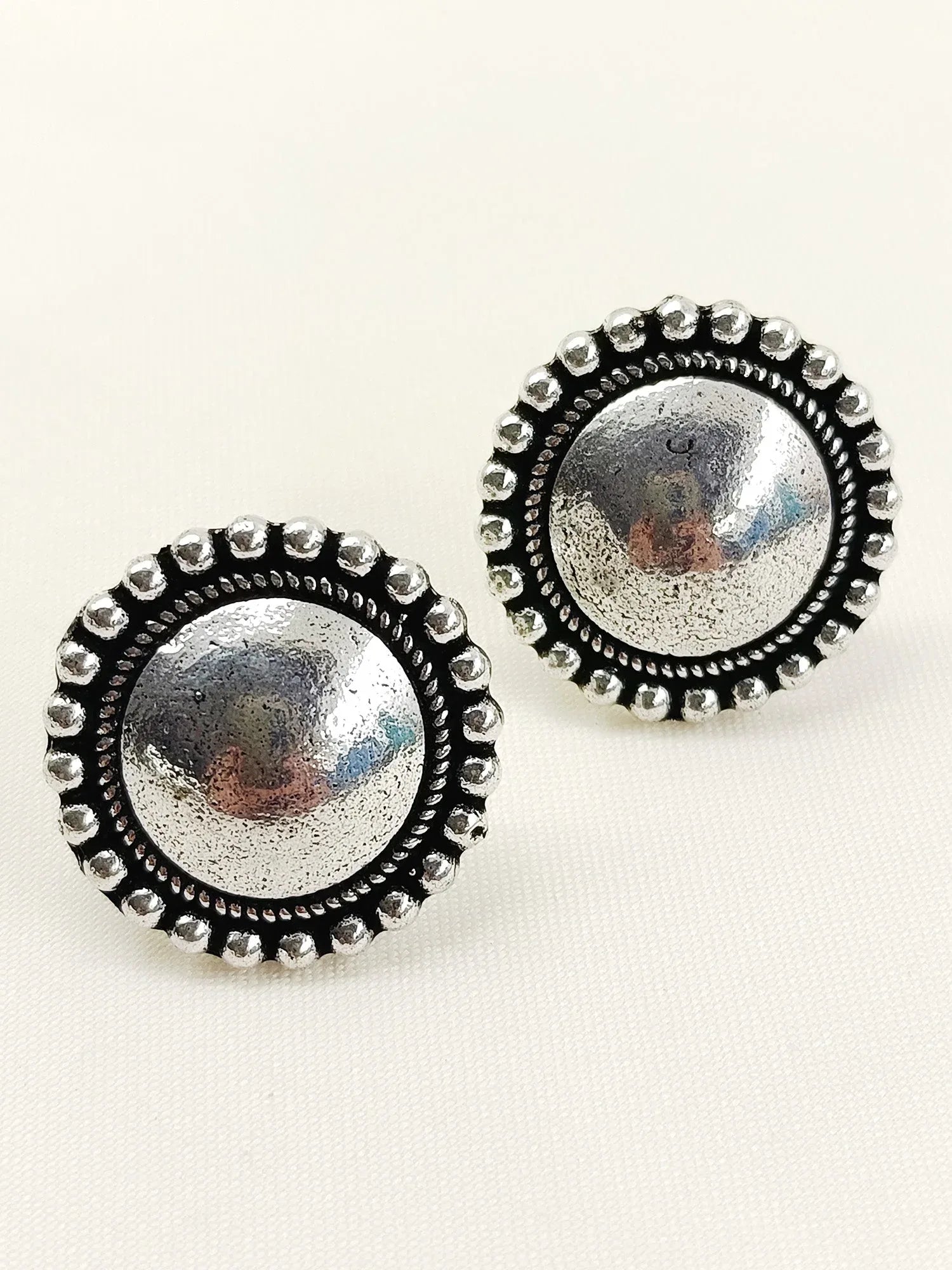 Pragati Plain Oxidized Tops