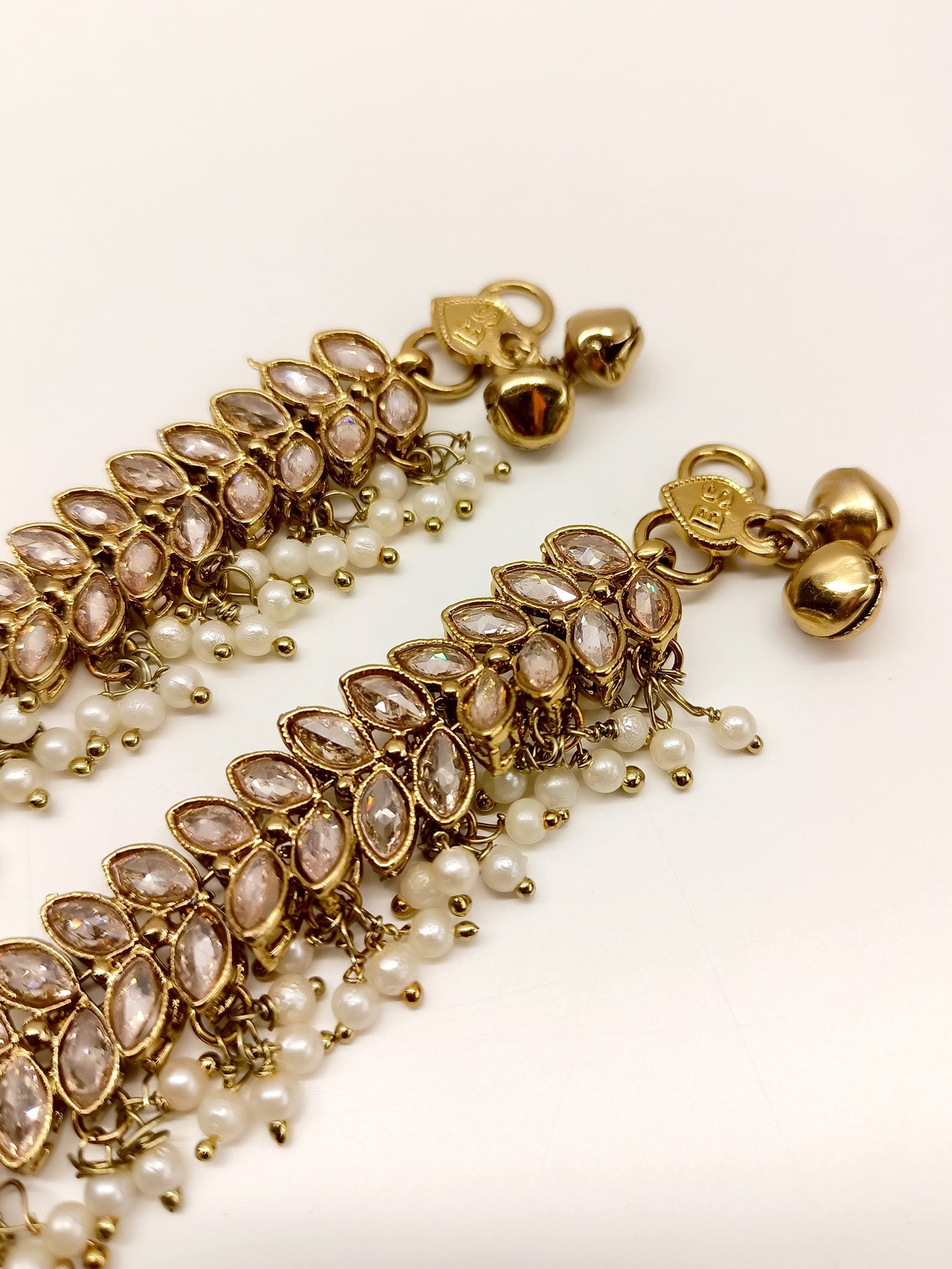 Anisha Copper Polki Anklet