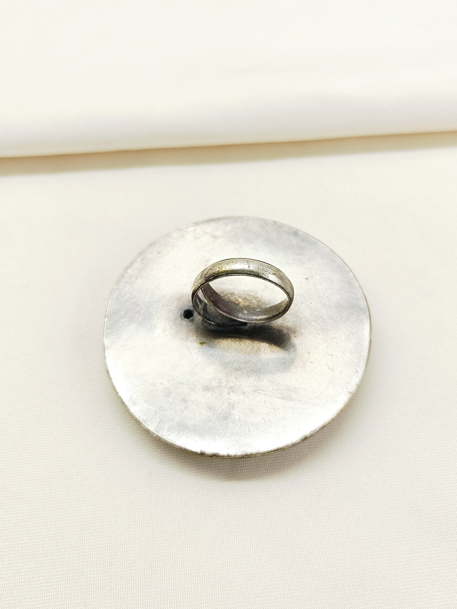 Gunika Plain Oxidized Finger Ring
