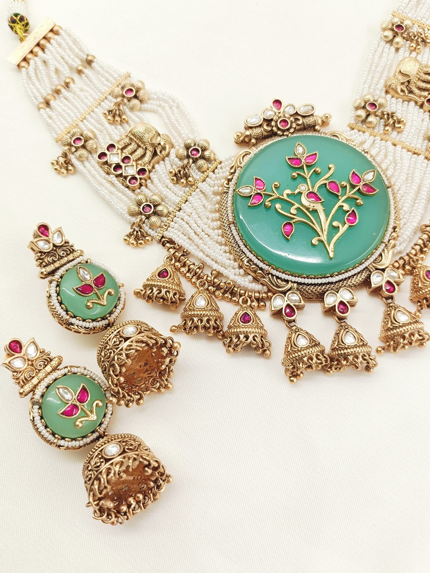 Rudrani R&G Antique Necklace Set