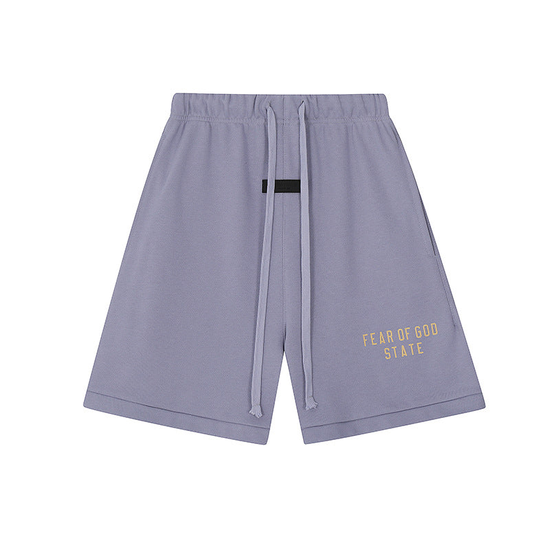 FW24 STATE T-Shirt / Shorts / Set - Purple - By Qivii