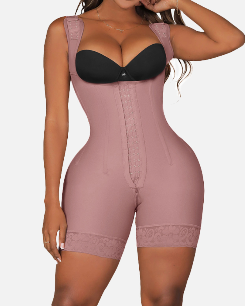 Shapshe® Fajas Colombianas Post Surgery High Compression Stage 2 Faja Lipo 360 Tummy Tuck Shapewear - By Qivii