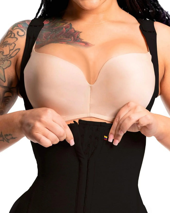 Shapshe® Open Bust Shapewear Tummy Control Butt Enhancer Body Shaper Fajas - By Qivii