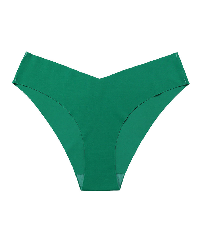 Sexy Ice Silk Low-Rise Panties Seamless Multicolor Briefs Lingerie - By Qivii