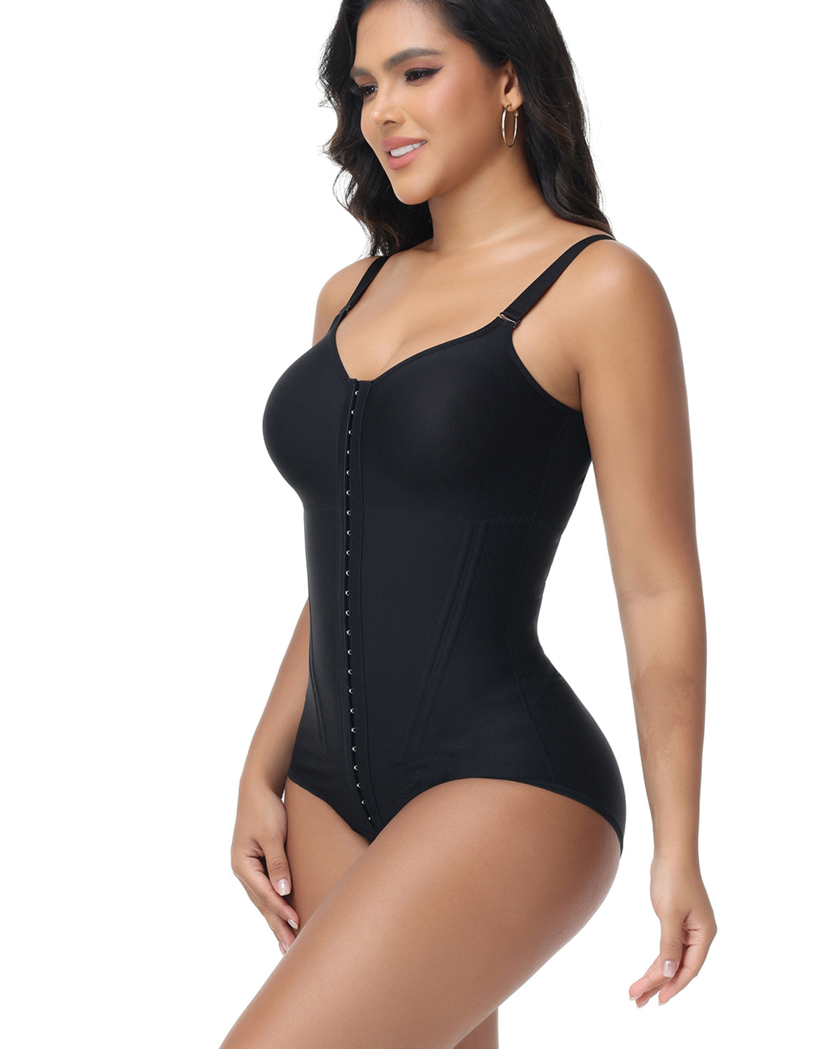 Shapshe® Fajas Colombianas Hooks Tummy Control Body Shaper