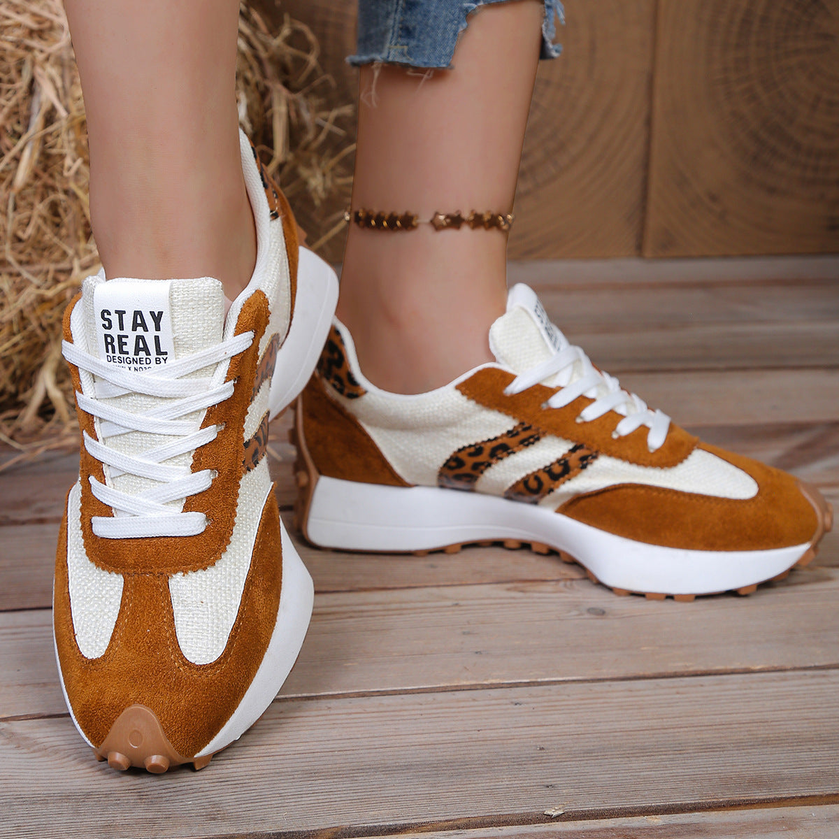 Women's Athena Curve Chunky Retro Runner Sneakers – Extended-Size Vintage Dad Walking Shoes with Sculpted Waist (US 5–11.5)