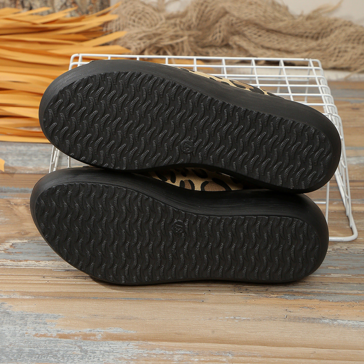 Women's Elowen Peep-Toe Platform Wedge Slide Sandals - Elevated Summer Comfort Slides (US 4-11)