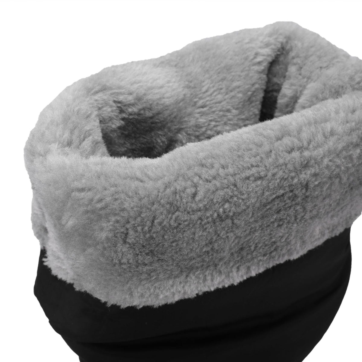 Women's Monroe Knee-High Boots - Waterproof Quilted Winter Boots with Plush Faux Fur Lining & Chunky Rocker Sole (US 4-11)