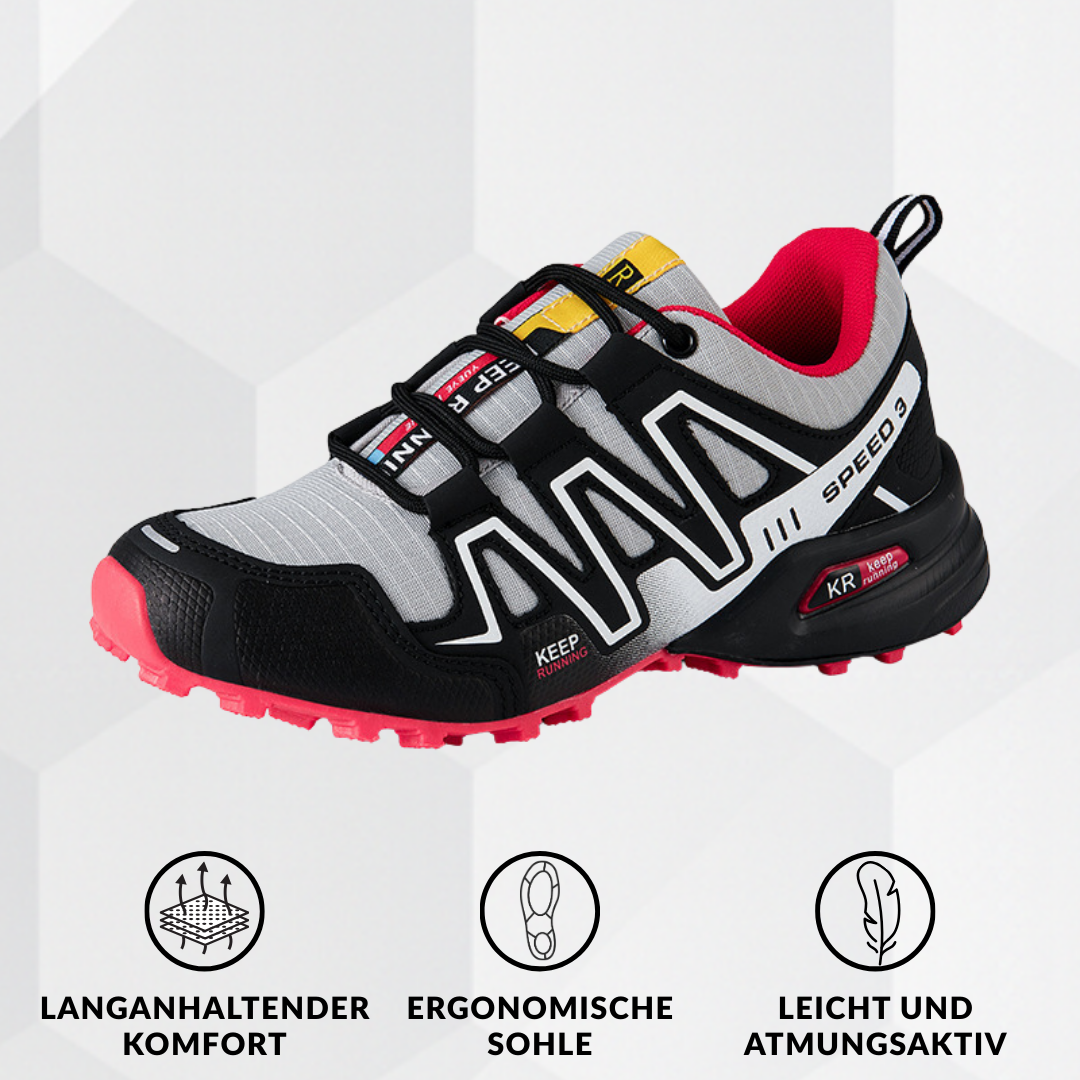Loomtrail - Ergonomischer schmerzlindernder Wanderschuh - By Qivii