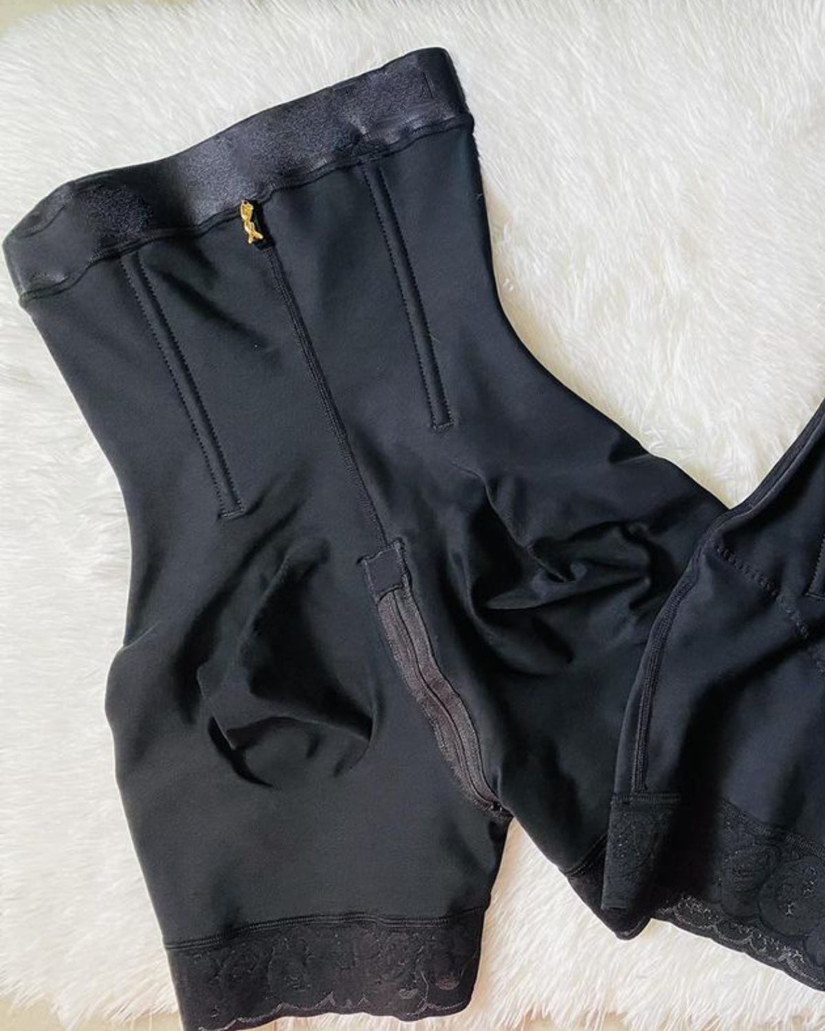 Shapshe® Buckle Front Open Bust Crotch Zipper Tummy Control Shapewear Fajas Colombianas - By Qivii