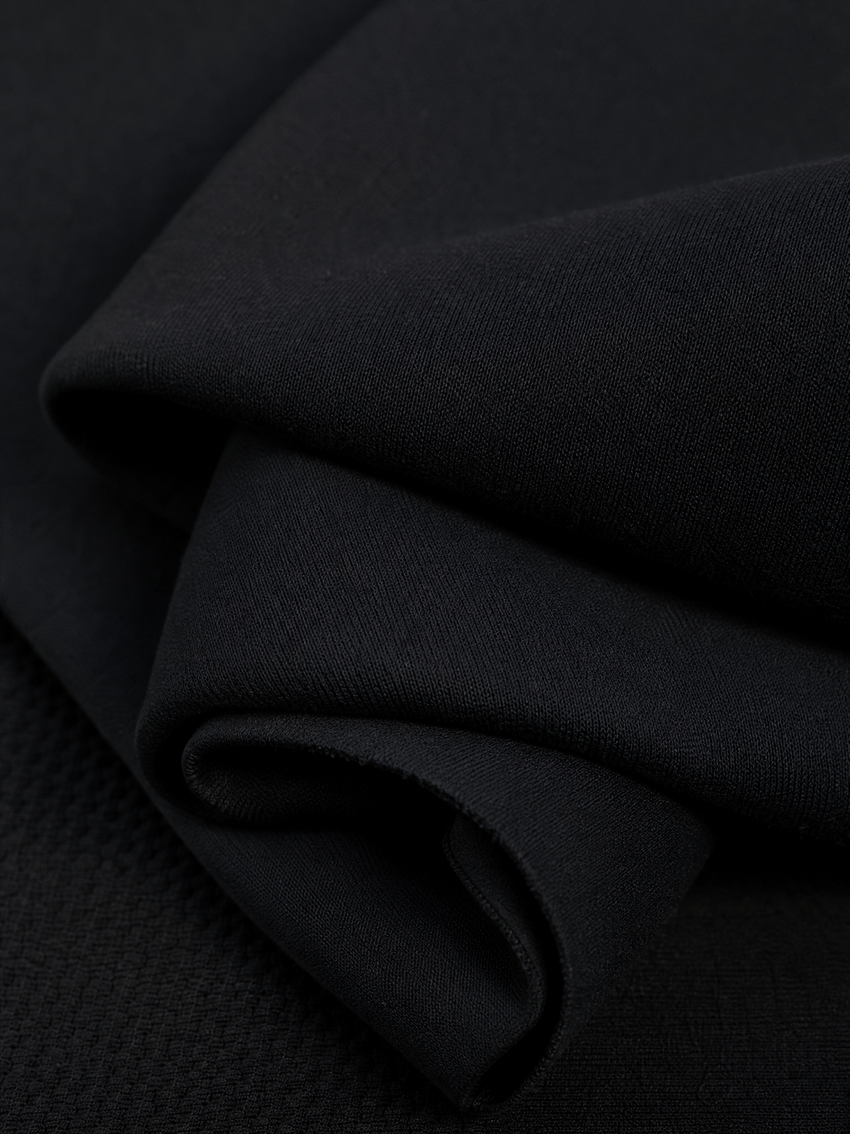 Women's Zip Front Puff Sleeve Black Maxi Dress MDZ0165I7YZJ