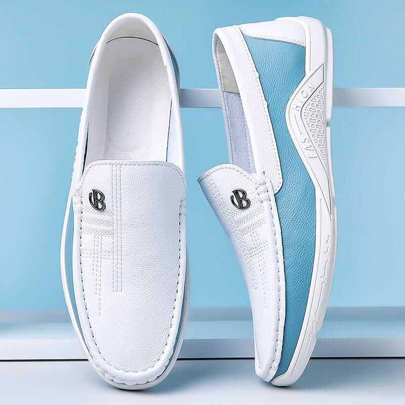 Beverly Hills Leather Loafers - By Qivii