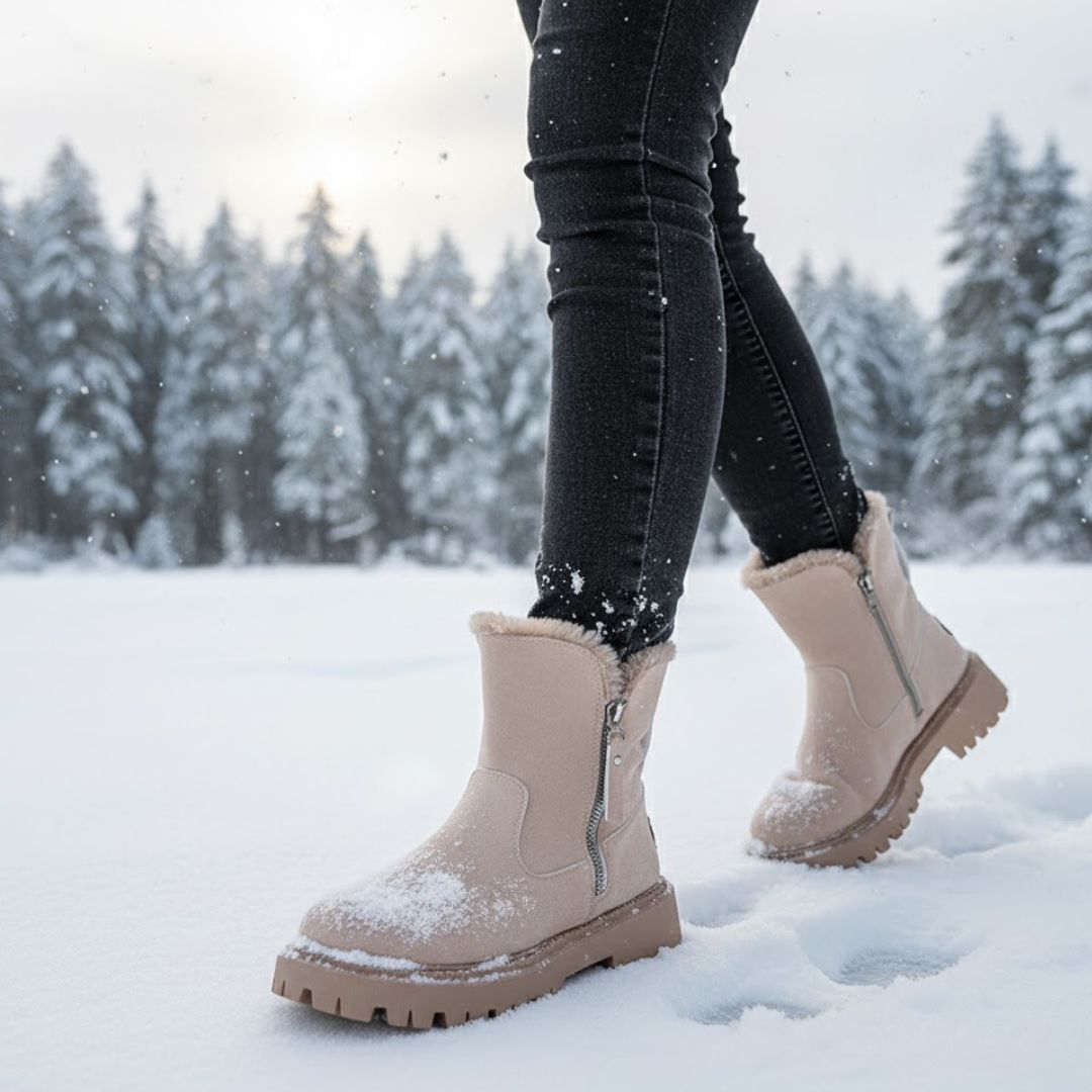 NordicWarm - Ergonomische, wasserdichte & rutschfeste Schuhe für Herbst & Winter zur Schmerzlinderung - By Qivii