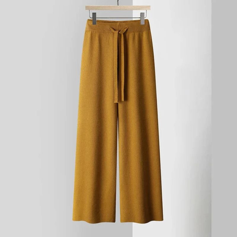 Aurelia Luxe Cashmere Pants - By Qivii