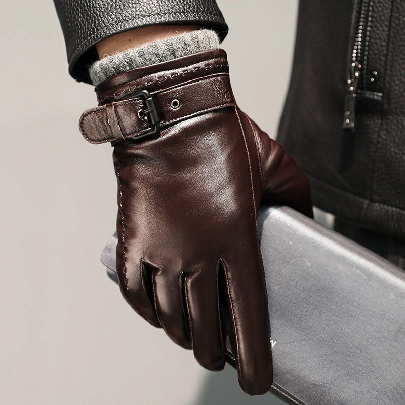 Carrington Genuine Leather Gloves - By Qivii