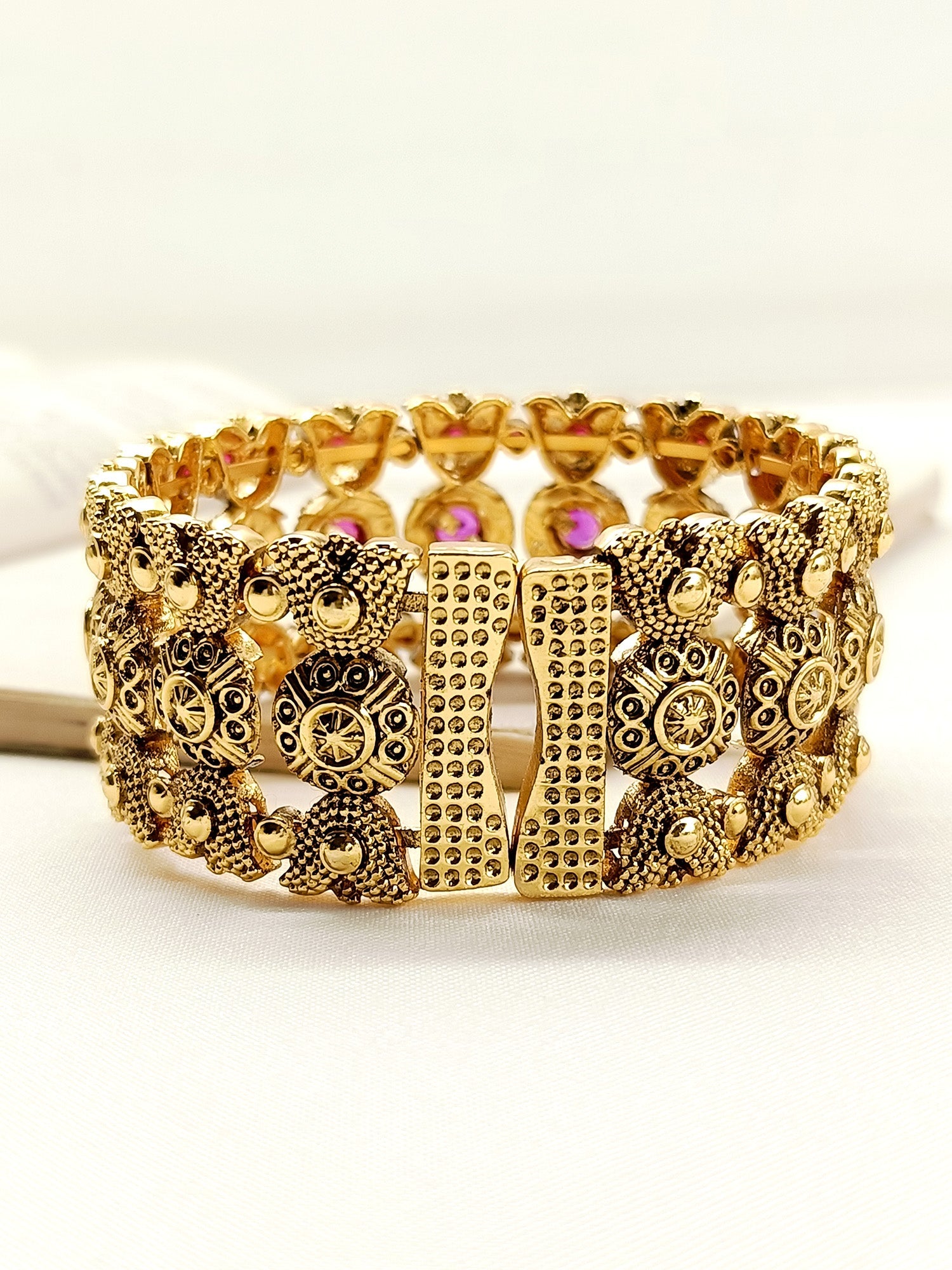 Amala Ruby Antique Bracelet