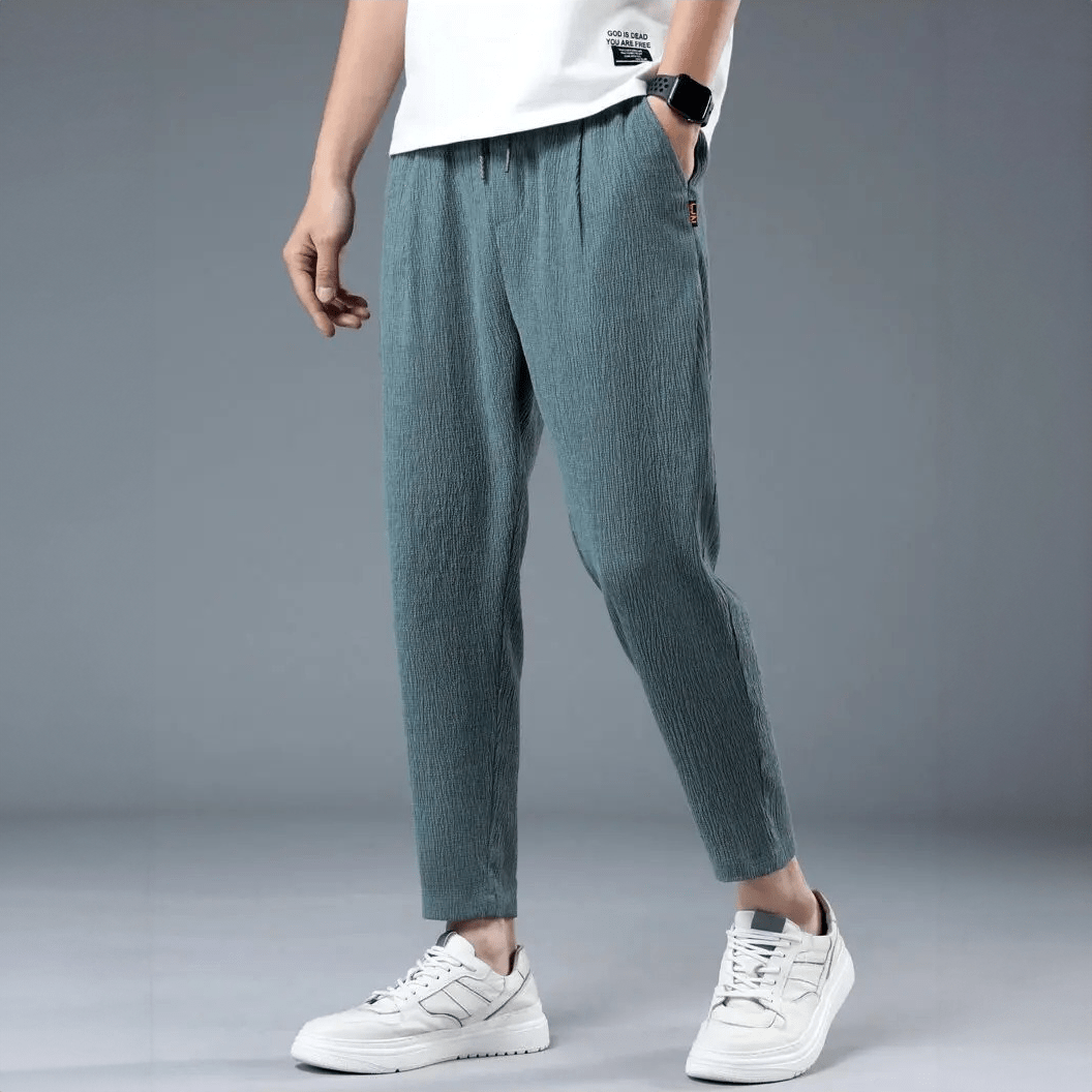 Casual Linen Pants - By Qivii