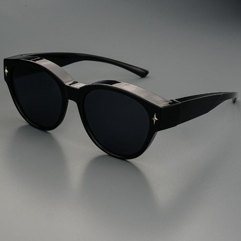 Maryanne Round Cat-Eye Shades - By Qivii