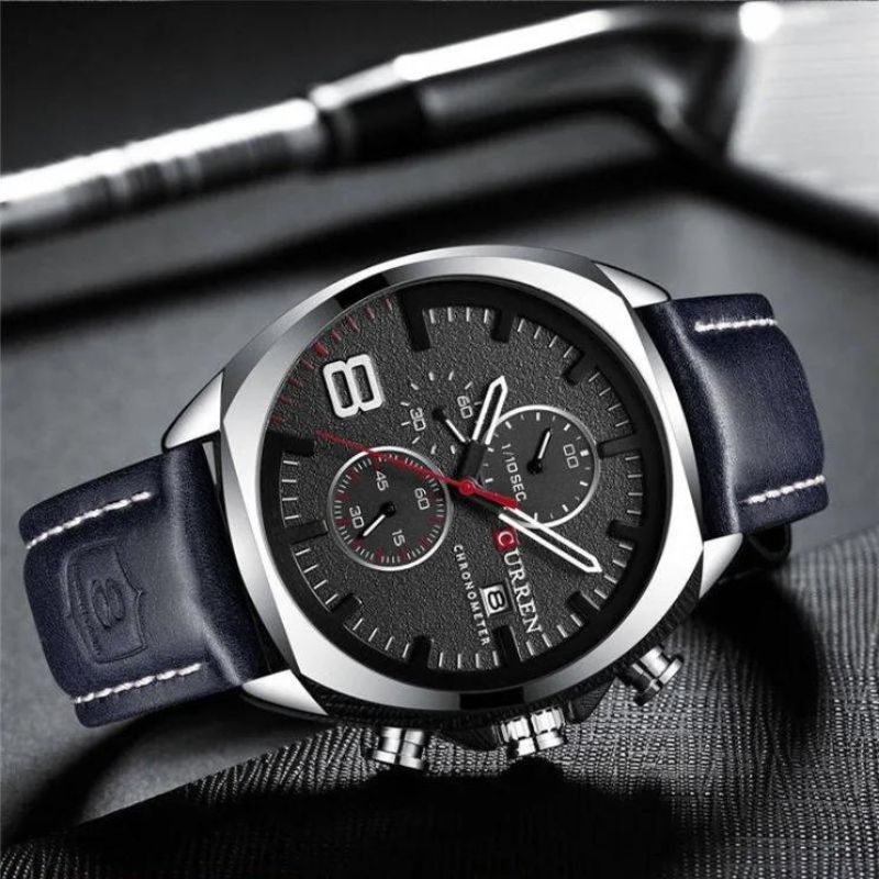 Waterdichte Militaire Chronograaf Sporthorloge - By Qivii