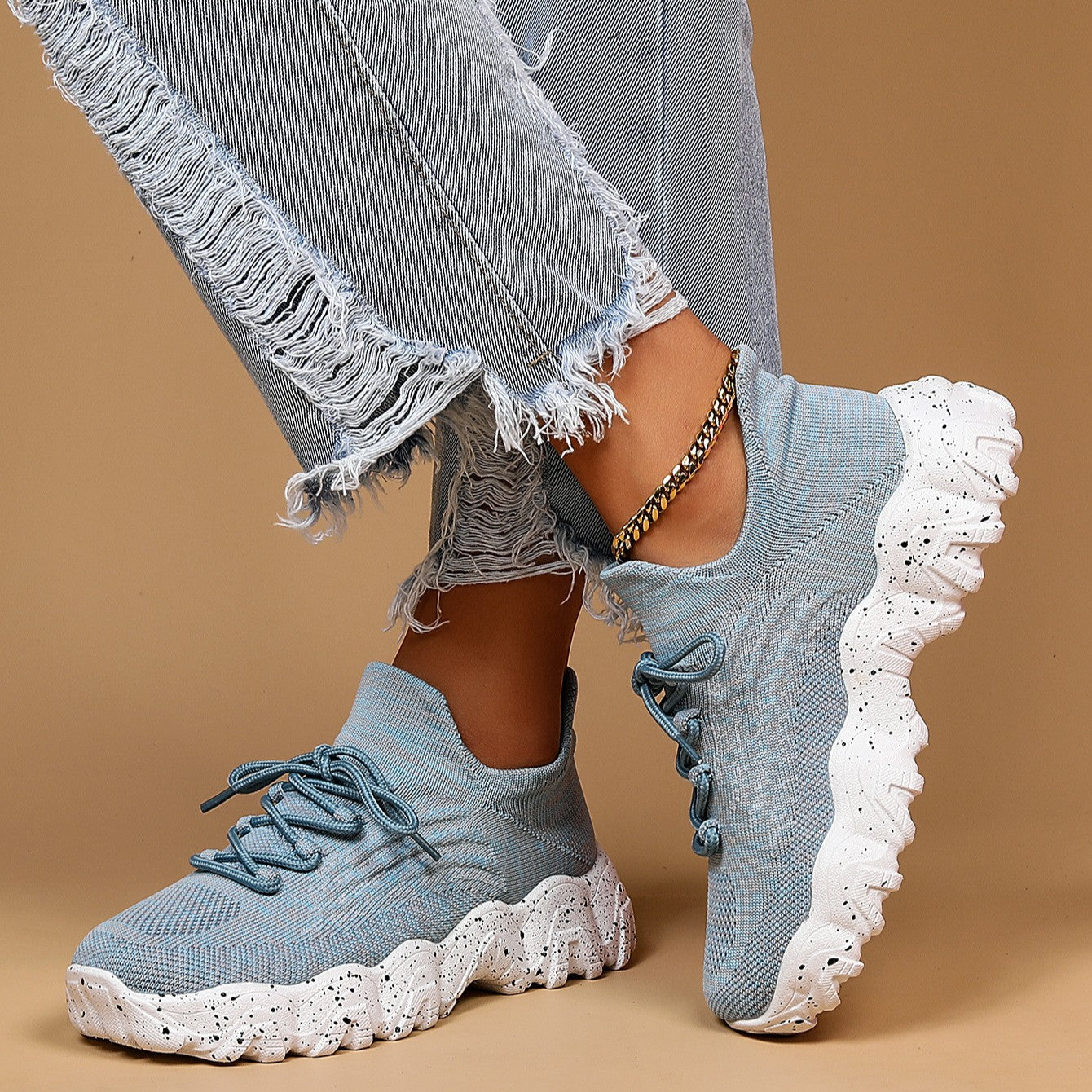 Women's Cloudknit Slip-Ons - Breathable Sock Sneakers (US 5-11)