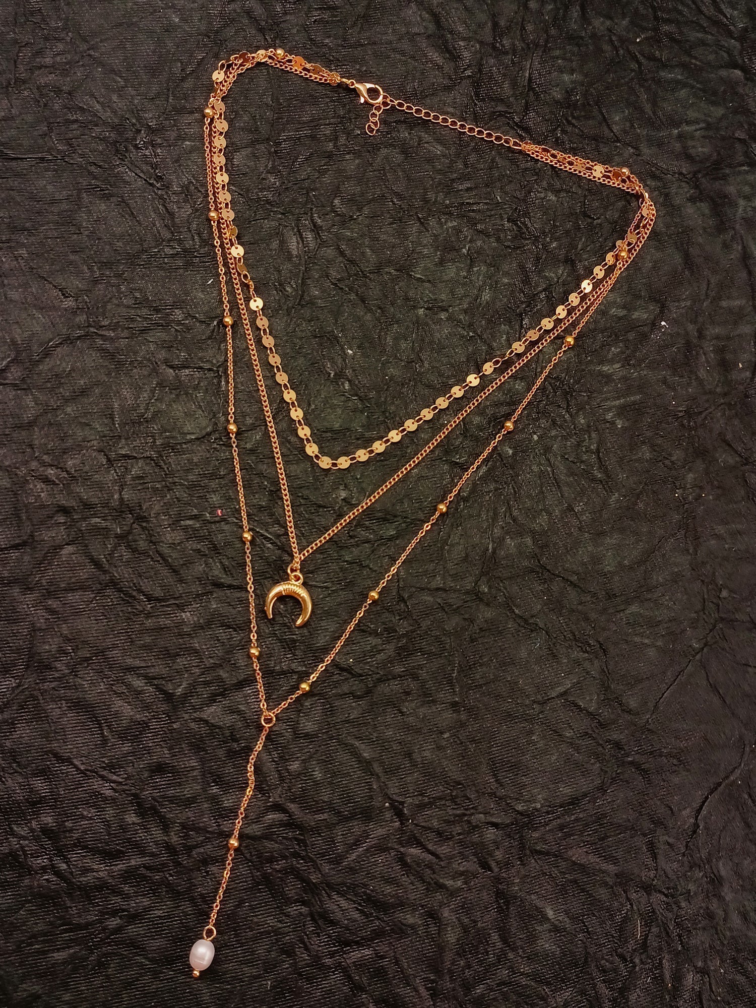 Avni Stylish Moon Chain - qivii