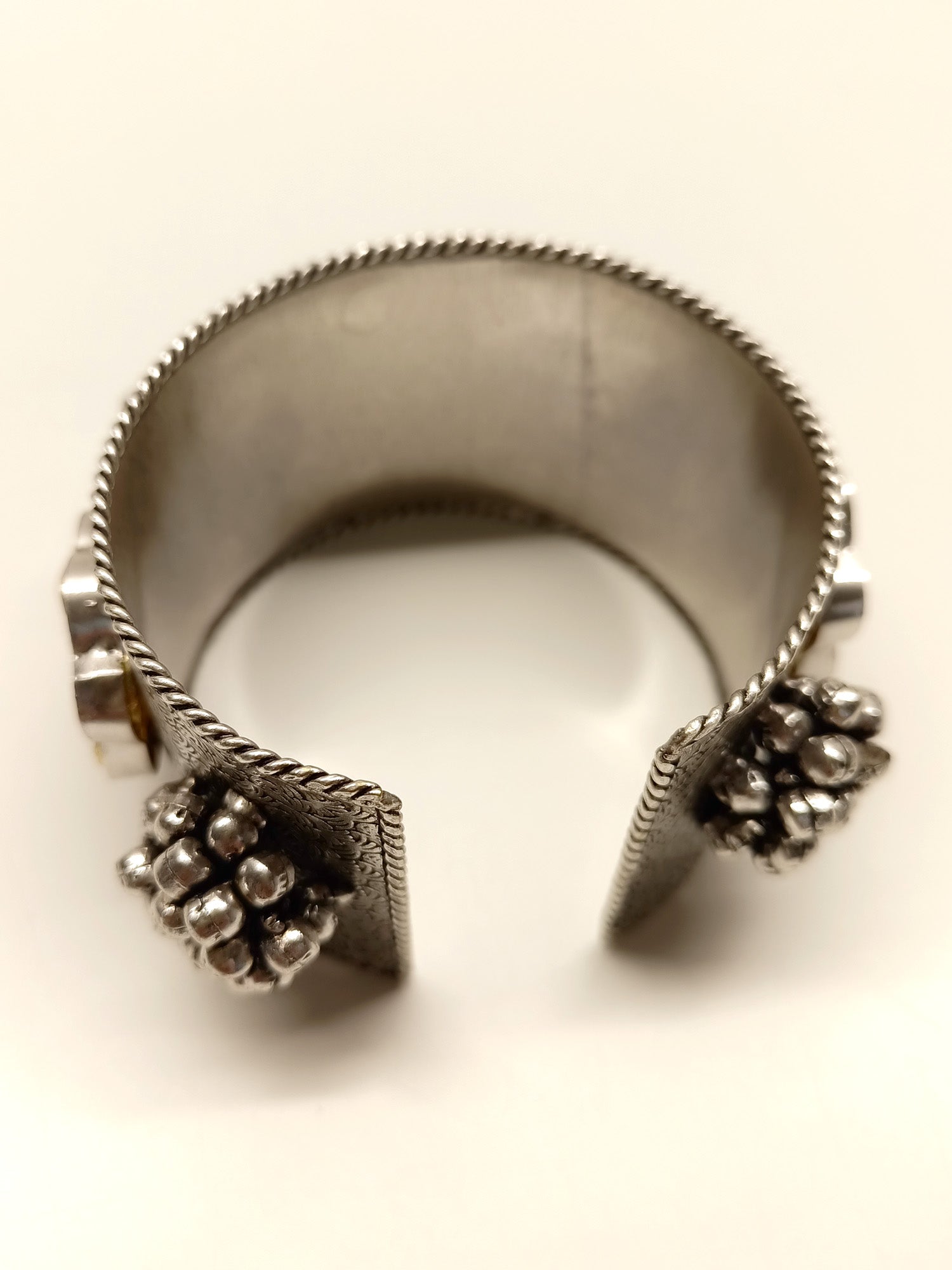 Bertha White Oxidized Bracelet